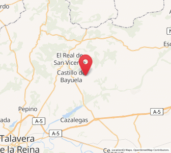 Map of Garciotún, Castille-La Mancha