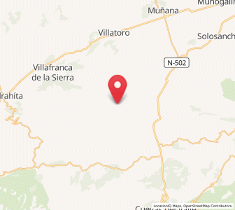 Map of Garganta del Villar, Castille and León