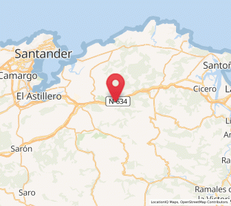 Map of Gorenid, Cantabria