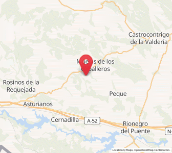 Map of Gramedo, Castille and León
