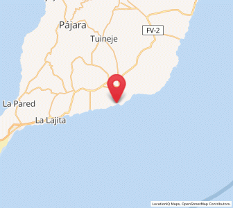 Map of Gran Tarajal, Canary Islands