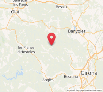Map of Granollers de Rocacorba, Catalonia