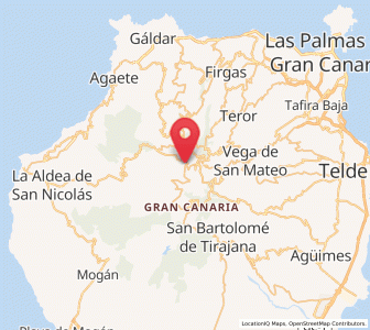 Map of Guardaya, Canary Islands