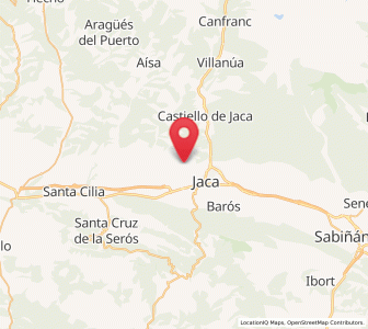 Map of Guasillo, Aragon