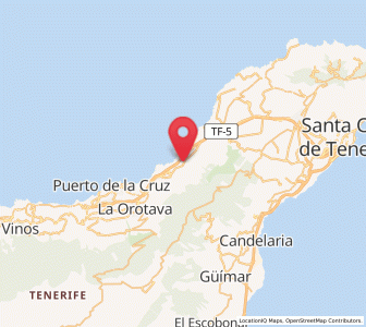 Map of Guía, Canary Islands