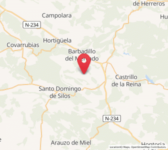 Map of Haedo, Castille and León