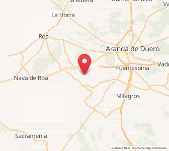 Map of Haza, Castille and León