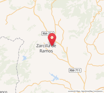 Map of Hermanillas, Murcia