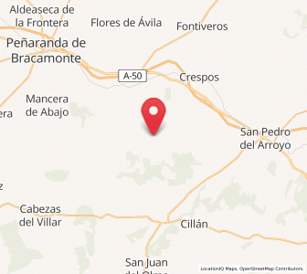 Map of Herreros de Suso, Castille and León