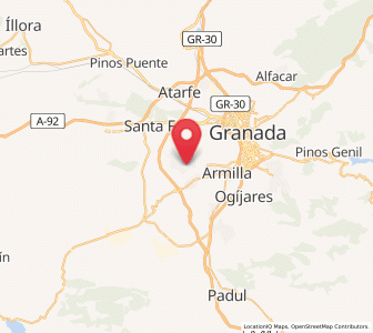 Map of Híjar, Andalusia