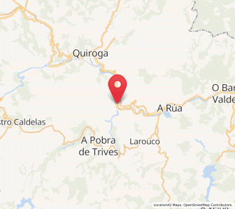 Map of Hivedo, Galicia
