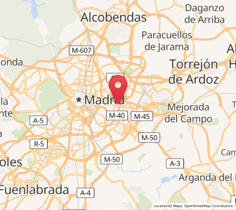 Map of Horcajo, Madrid