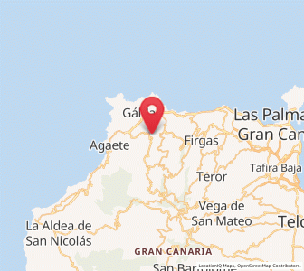 Map of Hoya de Pineda, Canary Islands
