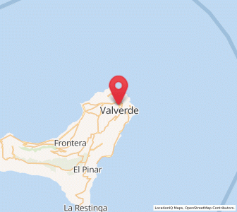 Map of Hoyo del Barrio, Canary Islands