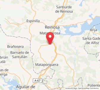 Map of Hoyos, Cantabria
