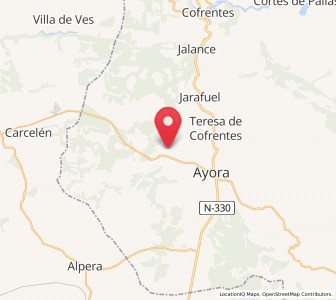 Map of Hoz de Arriba, Valencia