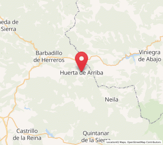 Map of Huerta de Arriba, Castille and León