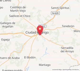 Map of Huertas de Pedrotello, Castille and León