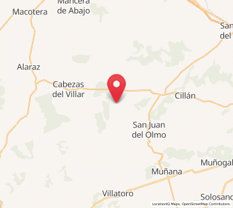 Map of Hurtumpascual, Castille and León
