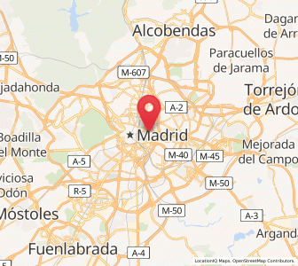 Map of Ibiza, Madrid