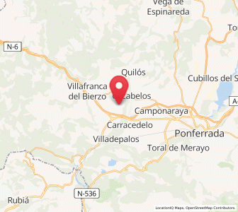 Map of Iglesia del Campo, Castille and León