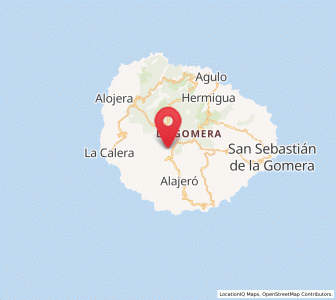 Map of Igualero, Canary Islands