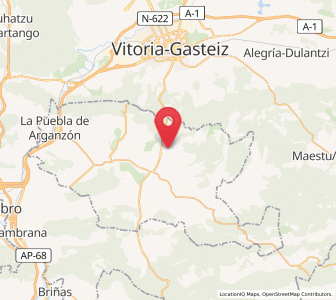 Map of Imiruri, Castille and León