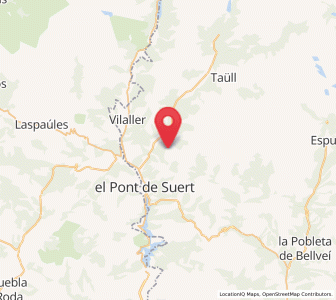 Map of Irgo, Catalonia