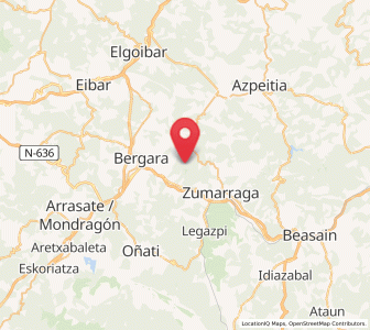 Map of Irimoegigoena, Basque Country