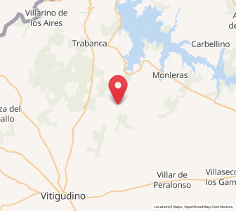 Map of Iruelos, Castille and León