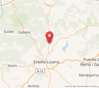 Map of Iruñela, Navarre