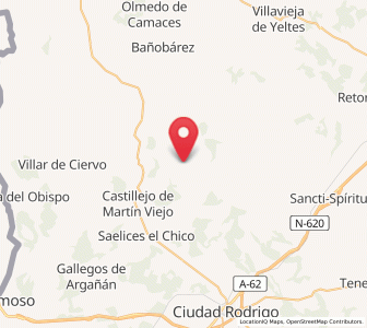 Map of Isabela, Castille and León