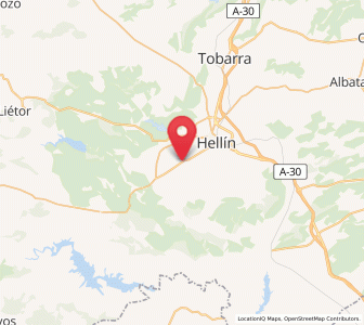 Map of Isso, Castille-La Mancha