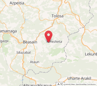 Map of Iturgoien-Lizardi, Basque Country