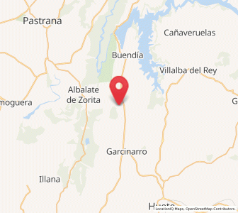 Map of Jabalera, Castille-La Mancha