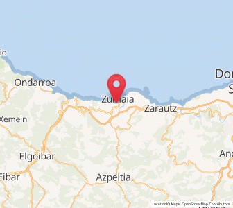 Map of Jadarre, Basque Country