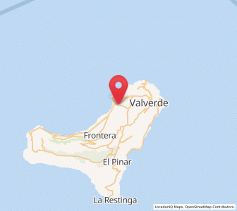 Map of Jarales, Canary Islands