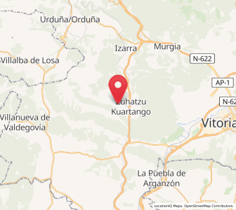 Map of Jokano, Basque Country