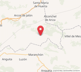 Map of Judes, Castille and León