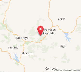 Map of Jurtiga, Andalusia