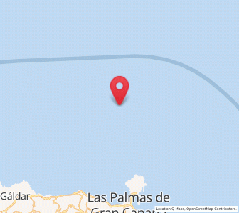 Map of Kamwala, Canary Islands