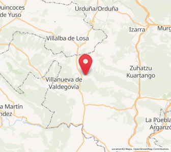 Map of Karkamu, Basque Country