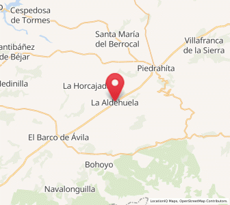 Map of La Aldehuela, Castille and León