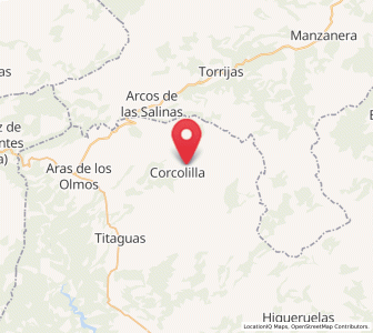 Map of La Almeza, Valencia