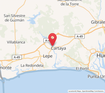 Map of La Barca, Andalusia