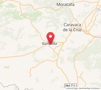 Map of La Cabezuela, Murcia