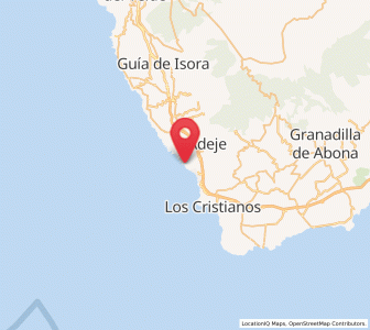 Map of La Caleta, Canary Islands