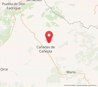 Map of La Cañada Grande, Andalusia