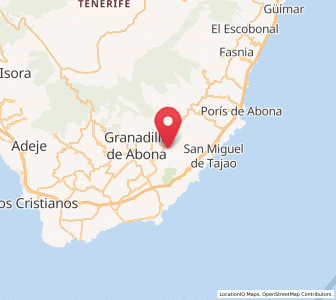 Map of La Cantera, Canary Islands