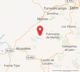 Map of La Carrasca, Andalusia